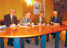The two companies sign the joint venture agreement to form new company The two companies sign the joint venture agreement to form new company