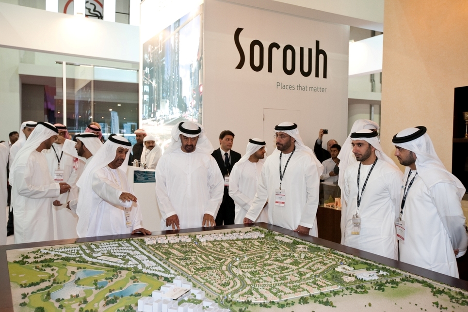 Sheikh Mohammed bin Zayed Al Nahyan, Crown Prince of Abu Dhabi, attended Cityscape on Monday Sheikh Mohammed bin Zayed Al Nahyan, Crown Prince of Abu Dhabi, attended Cityscape on Monday
