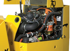 IMPRESSIVE SPECIFICATIONS: Powered by a Lombardini engine, the Viper delivers 2,460 vpm and reaches centrifugal forces up to 15,543 lbs. IMPRESSIVE SPECIFICATIONS: Powered by a Lombardini engine, the Viper delivers 2,460 vpm and reaches centrifugal forces up to 15,543 lbs.
