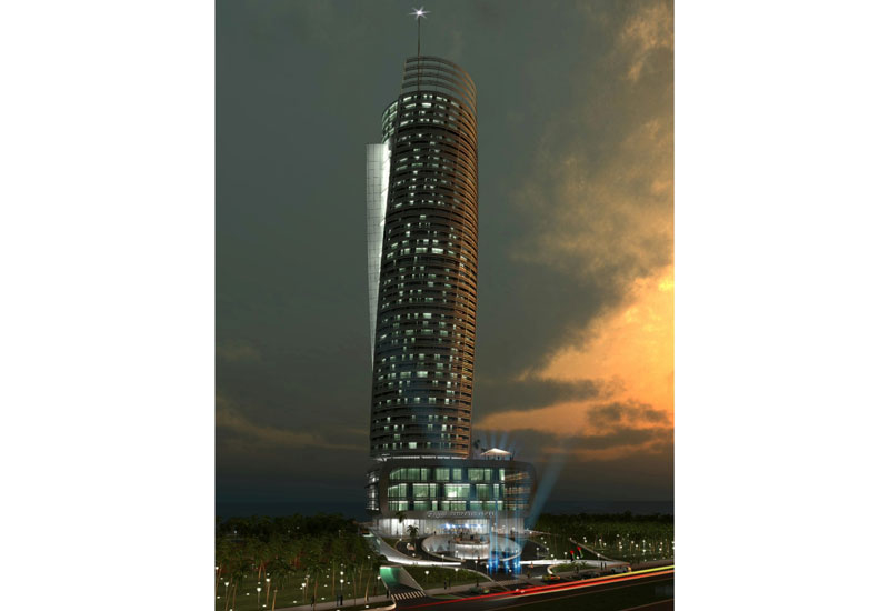Rendering of the Regent Emirates Pearl at night. Rendering of the Regent Emirates Pearl at night.