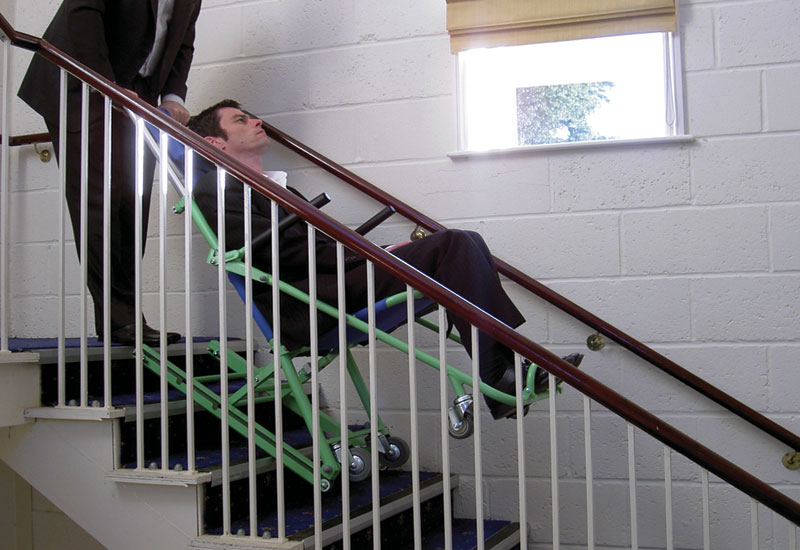 Safety gets front seat with evac chairs - Products And ...