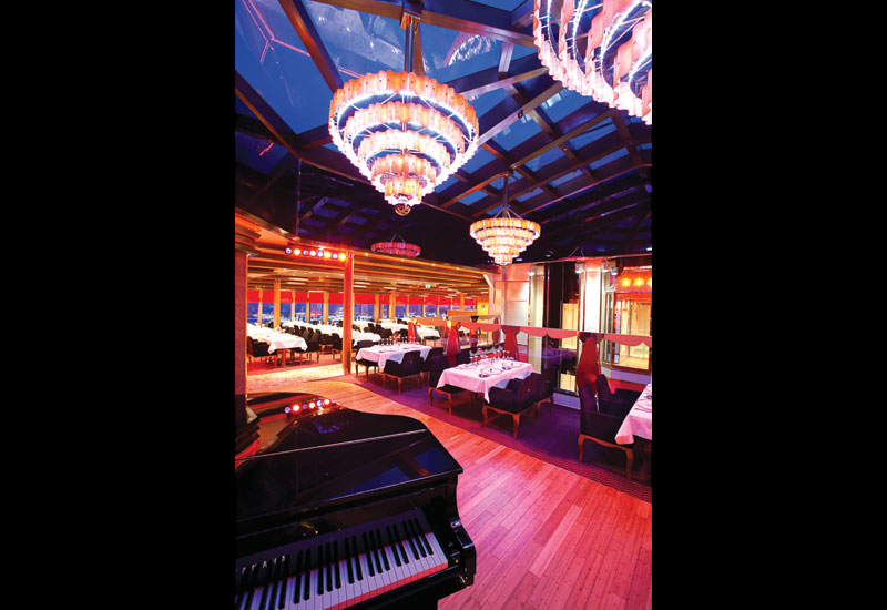 It is important to apply 'eclecticism' with cruise ship interiors, according to the designer of the Costa Deliziosa, Joseph Farcus. It is important to apply 'eclecticism' with cruise ship interiors, according to the designer of the Costa Deliziosa, Joseph Farcus.