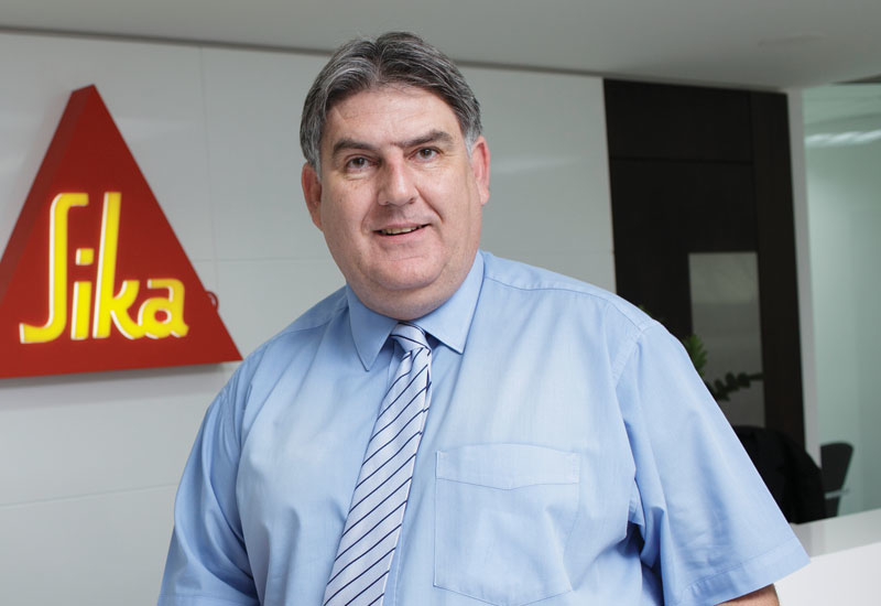 The sika group's Rodney van Eck. The sika group's Rodney van Eck.