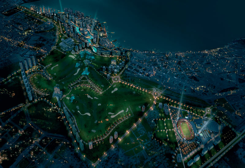 Tunis Sports City aims to house 30,000 people and is expected to cost approximately US$ 5 billion. Tunis Sports City aims to house 30,000 people and is expected to cost approximately US$ 5 billion.