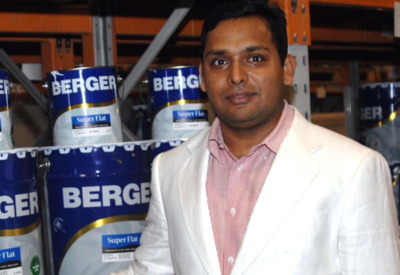 Mustafa Turra, regional marketing manager for Berger Paints. Mustafa Turra, regional marketing manager for Berger Paints.