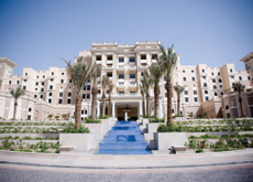 It was important for the hotel to have a grand entrance It was important for the hotel to have a grand entrance