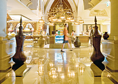 The striking Sofra bld has a traditional souk feel. The striking Sofra bld has a traditional souk feel.