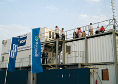 The observation area allows customers to keep up to date with construction progress. The observation area allows customers to keep up to date with construction progress.
