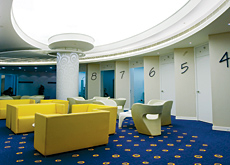 Creating the correct lighting balance is vital for the visually-impaired patients to feel at ease Creating the correct lighting balance is vital for the visually-impaired patients to feel at ease