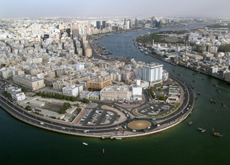 Dubai Creek currently has five points at which to cross, made up of four bridges and one tunnel. (Getty Images) Dubai Creek currently has five points at which to cross, made up of four bridges and one tunnel. (Getty Images)