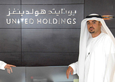 Big plans: United Holdings will invest US$ 5.4 billion in the region, including projects in Umm Suqueim, Downtown Burj Dubai and Palm Jumeirah. Big plans: United Holdings will invest US$ 5.4 billion in the region, including projects in Umm Suqueim, Downtown Burj Dubai and Palm Jumeirah.