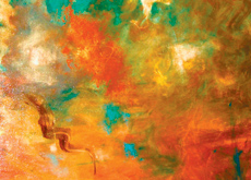 Artist Kay Black says her abstract pieces are influenced by the colours of Dubai. Artist Kay Black says her abstract pieces are influenced by the colours of Dubai.