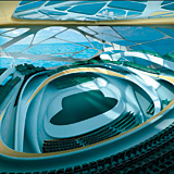 Hadid?s Performing Arts Centre. Hadid?s Performing Arts Centre.