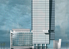 Face of vision tower Face of vision tower