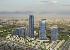 An artist's impression of Acacia Avenues in Dubai. An artist's impression of Acacia Avenues in Dubai.