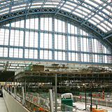 The Thameslink station will run underneath St Pancras station. The Thameslink station will run underneath St Pancras station.