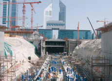 Self-compacting concrete enabled Arabtec to reduce the number of applications needed. Self-compacting concrete enabled Arabtec to reduce the number of applications needed.