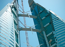 Energy generated by the trade centre’s turbines will be double of the original estimate. (Christopher Sell/ITP Images) Energy generated by the trade centre’s turbines will be double of the original estimate. (Christopher Sell/ITP Images)