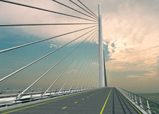 The Qatar-Bahrain Friendship Bridge The Qatar-Bahrain Friendship Bridge