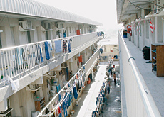 Camp: The cost of labour accommodation is a big factor in inflated operational costs. Camp: The cost of labour accommodation is a big factor in inflated operational costs.