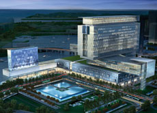 Artist's impression of The Cleveland Clinic Abu Dhabi. Artist's impression of The Cleveland Clinic Abu Dhabi.