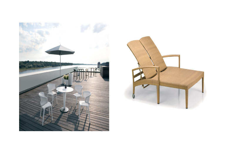 Dedon has introduced a series of additions to its existing product lines. Dedon has introduced a series of additions to its existing product lines.
