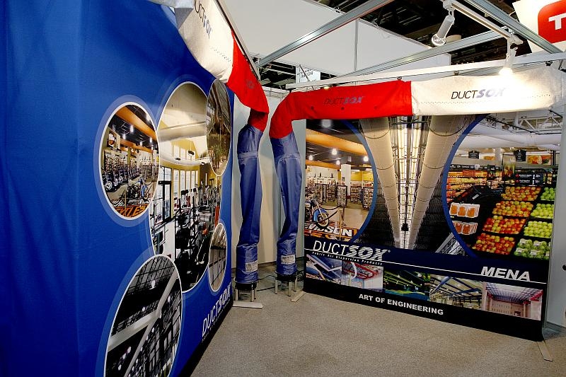 Ductsox manufactures air ducts made from fabric Ductsox manufactures air ducts made from fabric