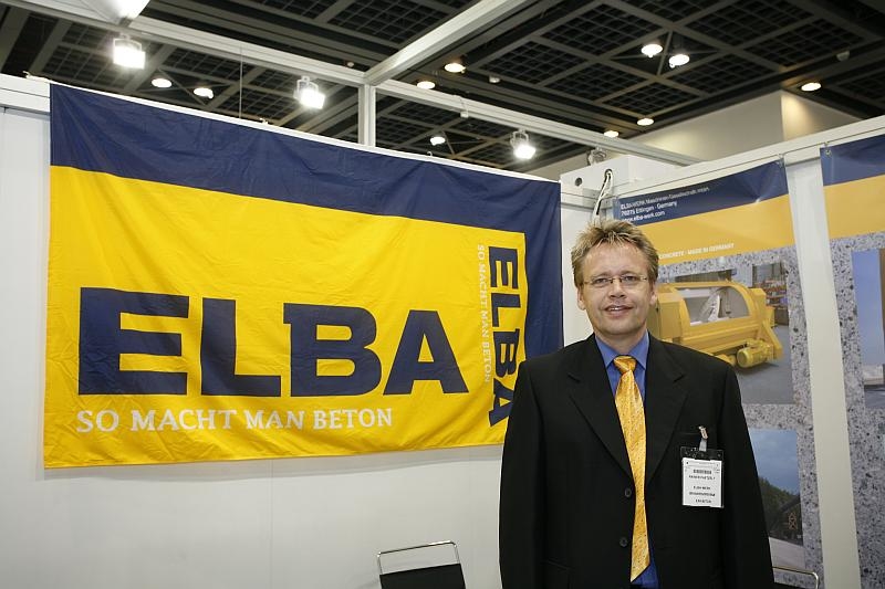 ELBA Middle East delegate Rainer Paetzelt said the region's construction market saw a lot of competition ELBA Middle East delegate Rainer Paetzelt said the region's construction market saw a lot of competition