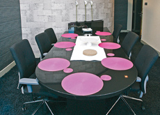 Meeting room at Al Aqili Furnishings. Meeting room at Al Aqili Furnishings.