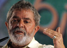 Brazil's President Luiz Inacio Lula da Silva said bio-fuel uses products such as sunflower seeds Brazil's President Luiz Inacio Lula da Silva said bio-fuel uses products such as sunflower seeds