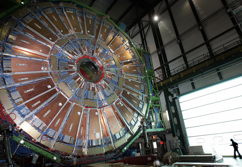 A view of the world's largest superconducting solenoid magnet, part of the Large Hadron Collider (FABRICE COFFRINI/AFP/Getty Images). A view of the world's largest superconducting solenoid magnet, part of the Large Hadron Collider (FABRICE COFFRINI/AFP/Getty Images).
