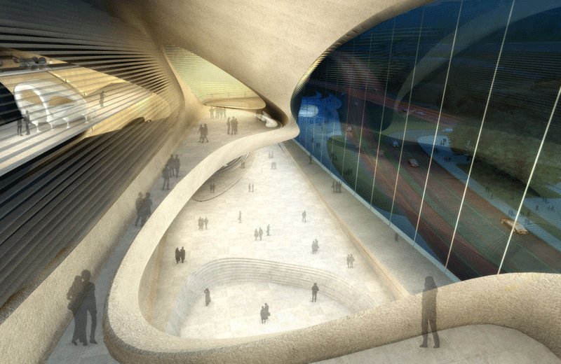 NEWS, Design, Amman, Jordan, King Abdullah II House of Culture & Art, Petra, Zaha Hadid Architects NEWS, Design, Amman, Jordan, King Abdullah II House of Culture & Art, Petra, Zaha Hadid Architects