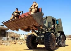 Construction efforts in Iraq face considerable security difficulties. Construction efforts in Iraq face considerable security difficulties.