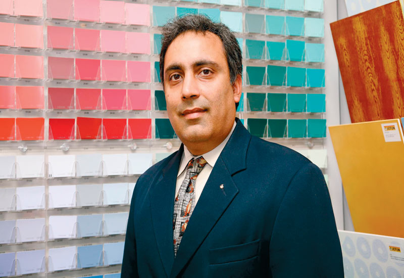 Ashish Vasudev: Jotun applied 487,000 litres of paint to Burj Khalifa. Ashish Vasudev: Jotun applied 487,000 litres of paint to Burj Khalifa.