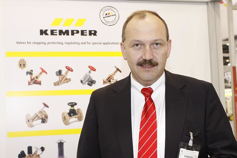 Achim Maiworm, general sales manager, Kemper Hygiene Systems Achim Maiworm, general sales manager, Kemper Hygiene Systems