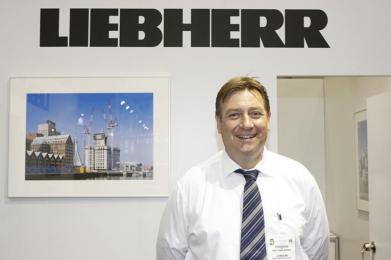 Matthias Arend, regional sales manager, Liebherr Matthias Arend, regional sales manager, Liebherr