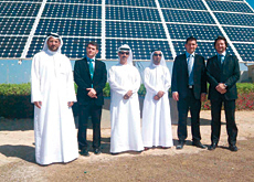 The solar tracking system can produce an output 40% higher than conventional solar The solar tracking system can produce an output 40% higher than conventional solar