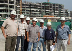 Al Habtoor-Specon's Emerald Palace Residences team. Al Habtoor-Specon's Emerald Palace Residences team.