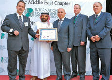 UAE Military Works Directorate was honoured by IDEA for its commitment to district cooling. UAE Military Works Directorate was honoured by IDEA for its commitment to district cooling.