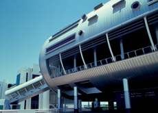 Aluminium roofing at Nad Al Sheba, Dubai Aluminium roofing at Nad Al Sheba, Dubai