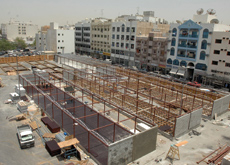 Work on the temporary Naif Souq is well underway and should be completed by mid-June Work on the temporary Naif Souq is well underway and should be completed by mid-June