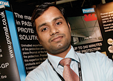 Santosh Naya: Promat has seen a growing level of interest in its fire safety products over the last 12 months. Santosh Naya: Promat has seen a growing level of interest in its fire safety products over the last 12 months.