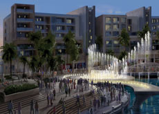 he development will contain a number of unique water features he development will contain a number of unique water features