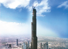 SLOWED TOWER: The Burj Dubai’s finishing date has already been pushed back twice. SLOWED TOWER: The Burj Dubai’s finishing date has already been pushed back twice.