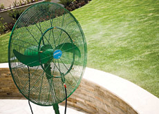 Use of cool air and mist systems can lower temperatures by as much as 15?C Use of cool air and mist systems can lower temperatures by as much as 15?C