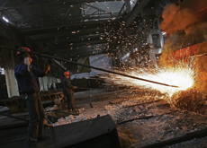 Steel surges Steel surges