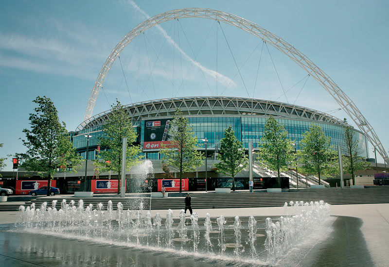 GEZE products are fit throughout London's Wembley Stadium. GEZE products are fit throughout London's Wembley Stadium.