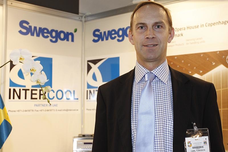 Carl Tobisson, Swegon, business development director Carl Tobisson, Swegon, business development director