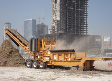 Wood reclaimed from Dubai?s ports will be used on the Greg Norman-designed ?Fire? golf course, being built by Desert Landscapes. Wood reclaimed from Dubai?s ports will be used on the Greg Norman-designed ?Fire? golf course, being built by Desert Landscapes.