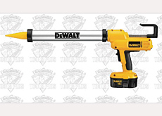 Latest range: Dewalt?s cordless caulk guns will be adaptable for a wide range of uses. Latest range: Dewalt?s cordless caulk guns will be adaptable for a wide range of uses.